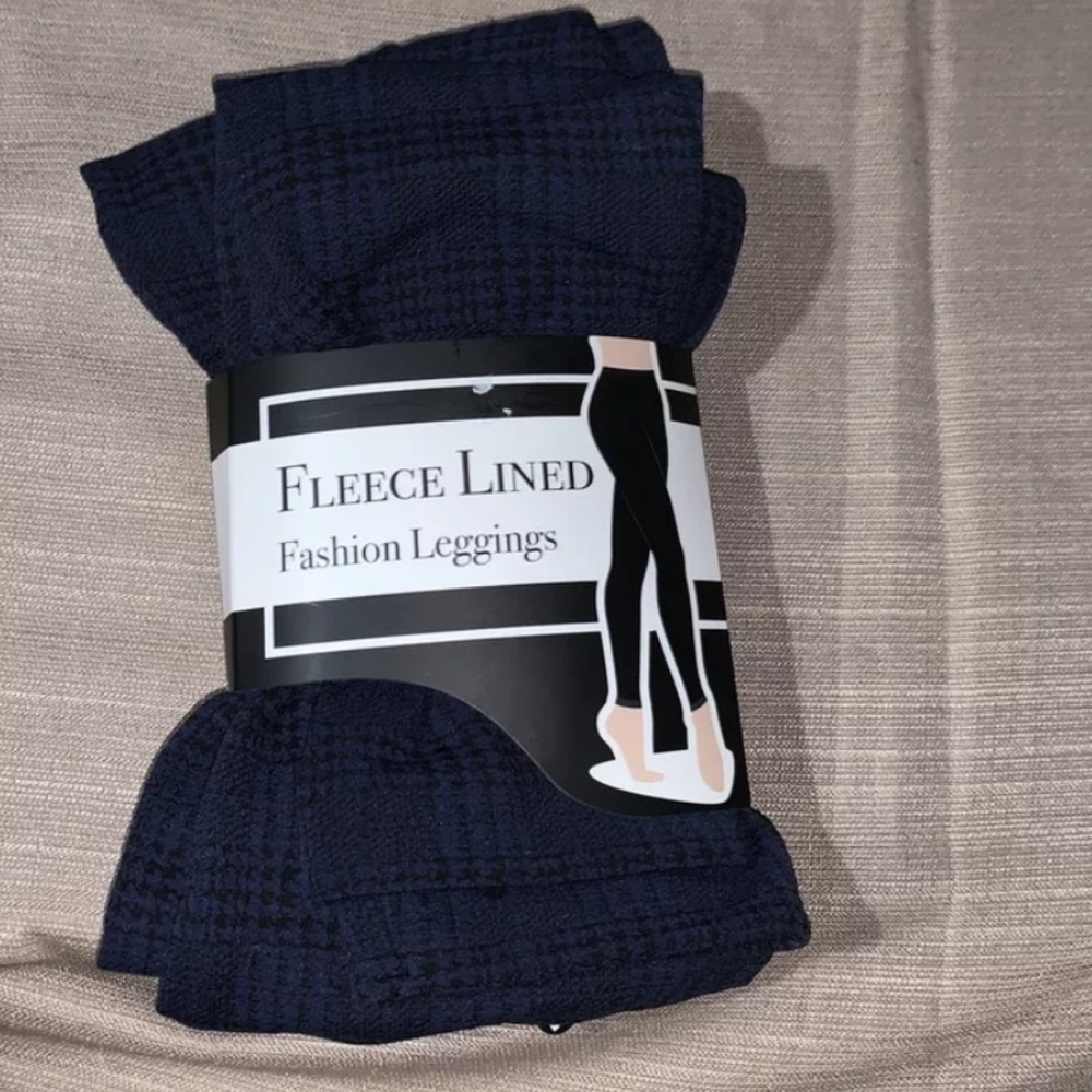 Fleece Lined Fashion Leggings Cozy For Winter